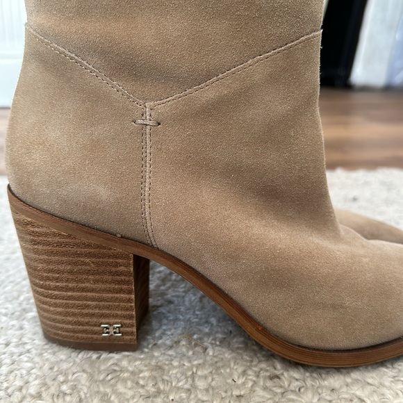 COPY - Sam Edelman size 9 light tan suede leather mid length boots - Picture 4 of 8